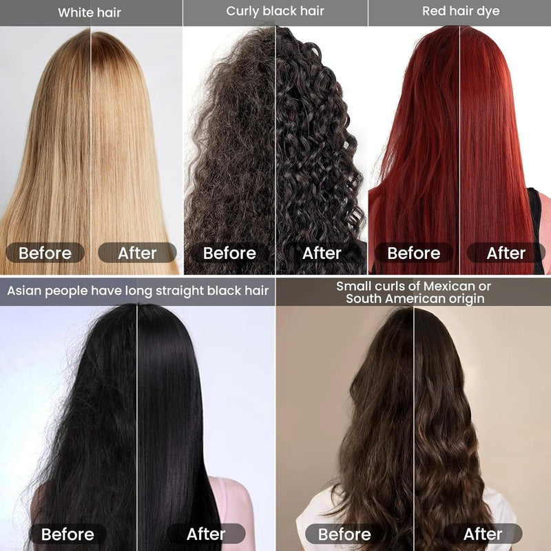 Keratin Hair Mask with Collagen Argan Oil - Deep Conditioner Treatment for Dry Damaged Hair Repair - Hydrating Strengthening Cream for Color Treated 16.9 Oz 500ml
